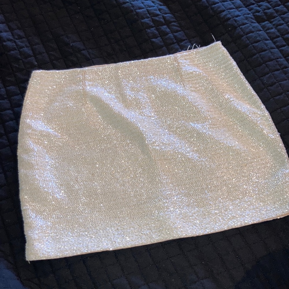 Inca cream colored skirt. So cool!